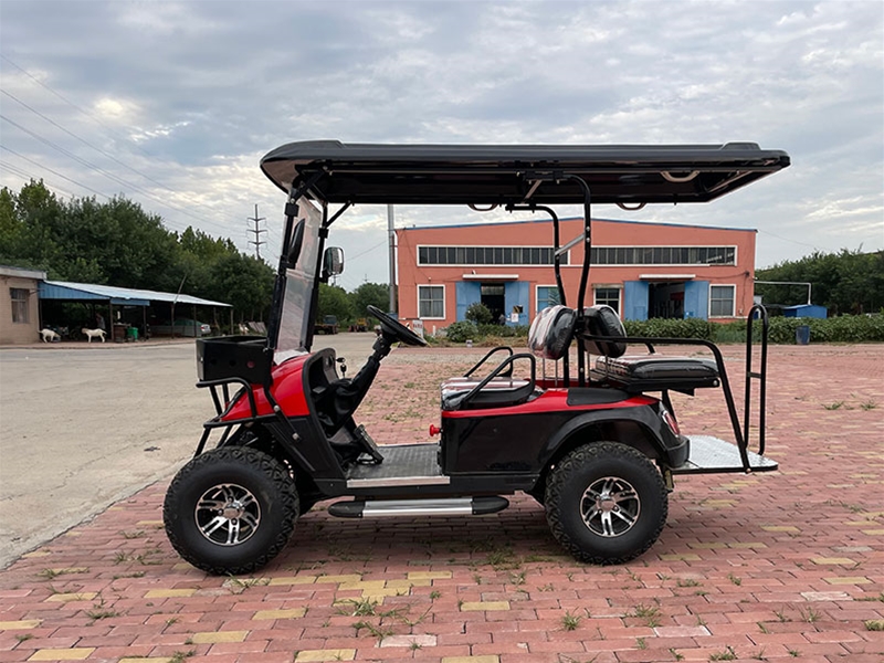 Golf cart 1+1 row, 4 seats