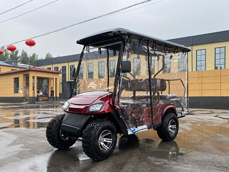 Golf cart 1+1 row, 4 seats